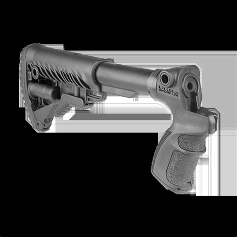 Fab Defense Mossberg 500 Solid Piece Pistol Grip Stock Black