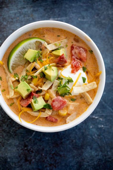 Check spelling or type a new query. Creamy Chicken Tortilla Soup | Recipe | Chicken tortilla ...