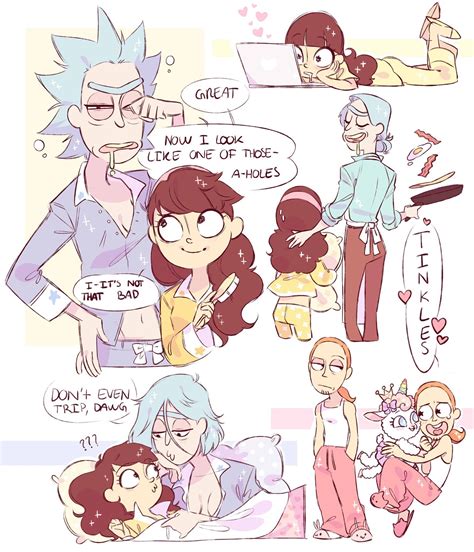 I Love This Au Rick Morty Comic Rick Morty Characters 9328 Hot Sex