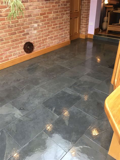 Italian Slate Kitchen Slate Renovated In Epsom Stone Cleaning And