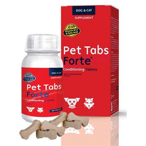 Simple steps to select a dog vitamin. Pet Tabs Forte Vitamin & Mineral Supplement for Dogs & Cats