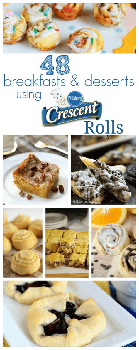 Over 48 Breakfasts And Desserts Using Pillsbury Crescent Rolls Crazy