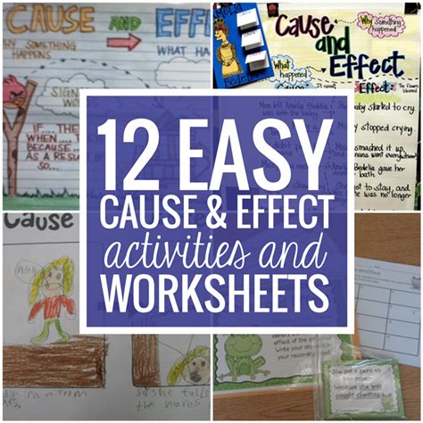 3 helping children with learning difficulties. 12 Easy Cause and Effect Activities and Worksheets (With ...