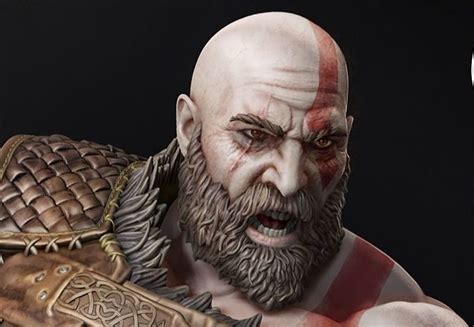 Kratos God Of War 3d Model 3d Printable Cgtrader
