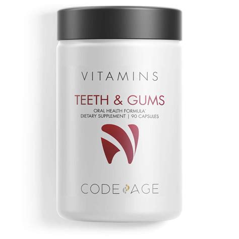 Codeage Teeth And Gums Vitamins Oral Probiotics Supplement For Mouth