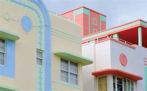 Art Deco Historic District Greater Miami And Miami Beach