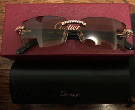 Custom Buffalo Horn Cartier Glasses Men Fashion Clothing Shoes Accessories Mensaccessories