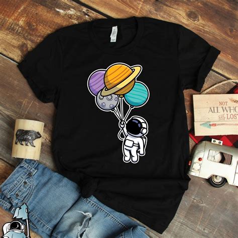 Outer Space Shirt Space Art Astronaut Shirt Planet Etsy In 2021 Space Shirts Unisex Shirts
