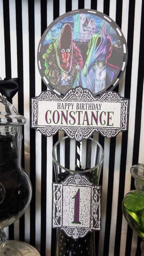 Beetlejuice Birthday Party Ideas Photo 1 Of 35 Fun Diy Halloween
