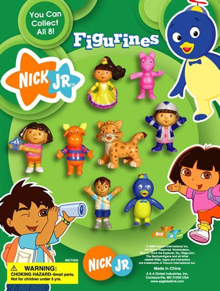 Characters And Collectibles Nick Jr Toys Toys Display Nick Jr