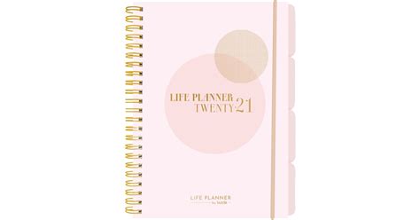 Vuosikalenteri 2021 Life Planner Pinkki K Ruoka Verkkokauppa