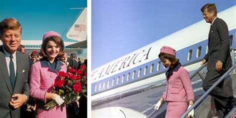 Jackie kennedy was almost jackie husted. Jackie Kennedy : son tailleur rose entré dans l'Histoire ...
