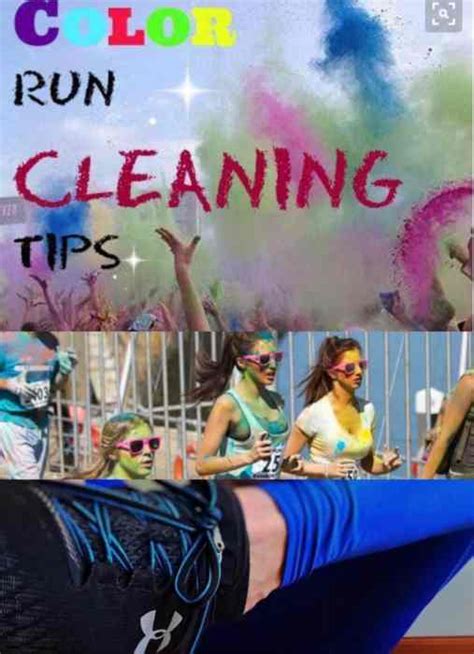 One colored item ends up in a wash full of whites and the dye from the colored fabric bleeds onto the others; Color Run Cleaning Tips - Real Advice Gal