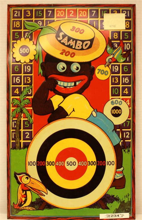 You set the standards to another level here. Obama Dartboard! - …and it doesn't stop - Jim Crow Museum ...