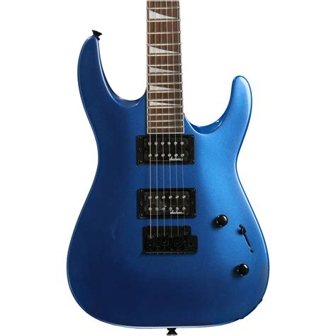 Jackson Js22 Dinky Arch Top Electric Guitar Metallic Blue At Gear4music