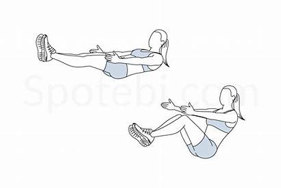 Sit Exercise Spotebi Guide Illustrated Workout Instructions