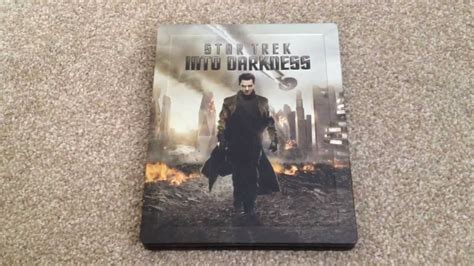 Star Trek Into Darkness UK Blu Ray Steelbook Unboxing YouTube
