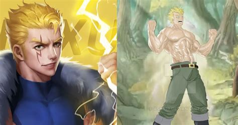 Fairy Tail 10 Laxus Dreyar Fan Art Pictures That Look Just Like The Anime