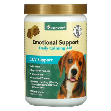 לקנות Naturvet‏ Emotional Support Daily Calming Aid 120 Soft Chews