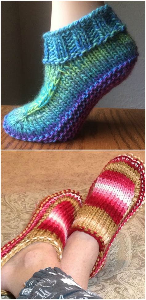 Ladies Knitted Slipper Boots Free Patterns Youll Adore Crochet Shoes Knit Slippers Free