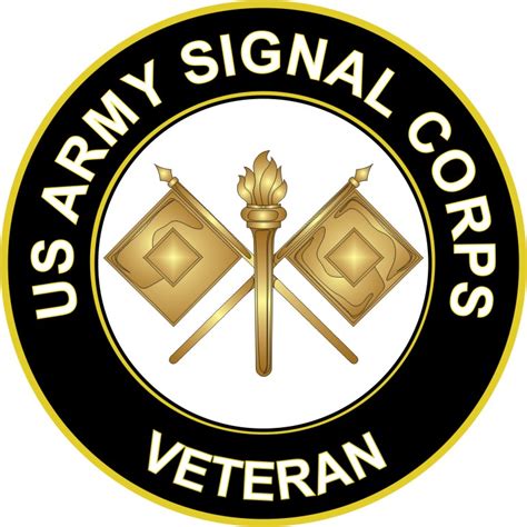 Maybe you would like to learn more about one of these? U.S. Army Veteran Signal Corps Sticker Decal