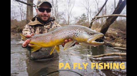 Fly Fishing Pennsylvania For Big Wild Trout Youtube