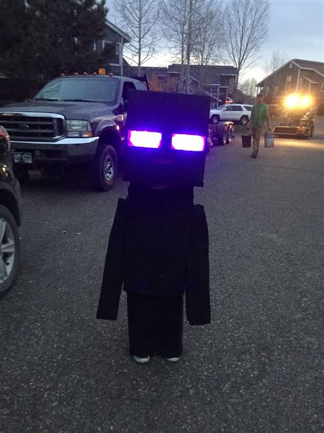Minecraft Enderman Costume Halloween Party Costumes Halloween Costumes