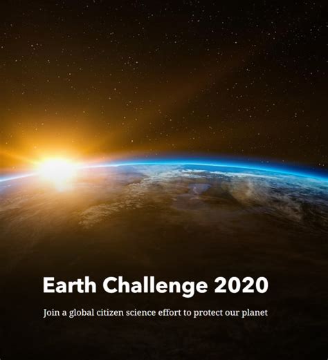 Earth Challenge 2020 Wilson Center