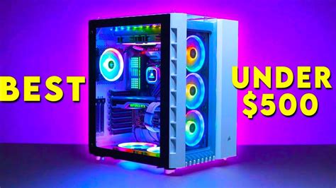 Top 3 Best Budget Prebuilt Gaming Pc Under 500 2021 Youtube