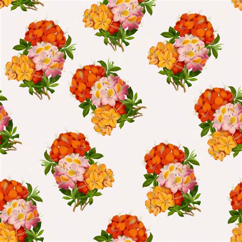 Floral Vintage Seamless Pattern Free Stock Photo Public Domain Pictures