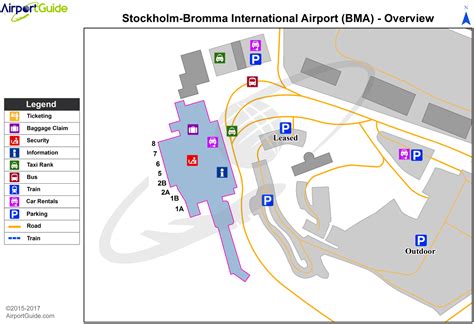 Airport information including flight arrivals, flight departures, instrument approach procedures, weather. Stockholm-Bromma Airport - ESSB - BMA - Airport Guide