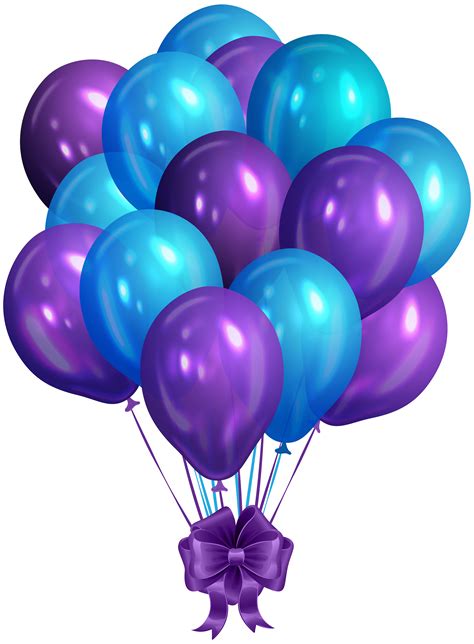 Clipart balloons violet, Clipart balloons violet Transparent FREE for