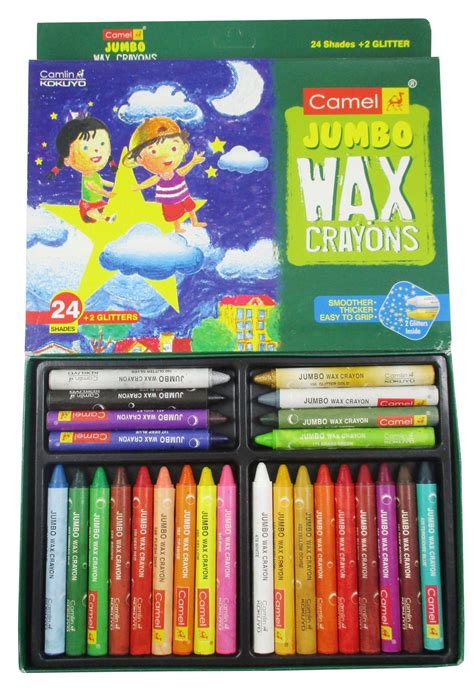 Be the first to review camel wax crayons jumbo cancel reply. Hindustan Trading Company| Camel Jumbo Wax Crayons Set 24 ...