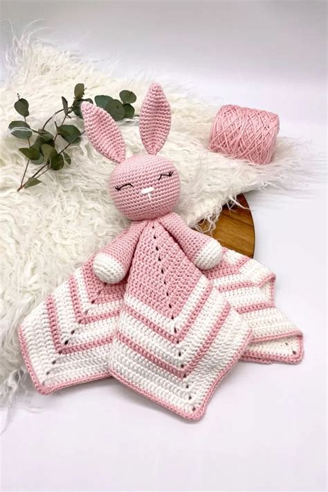 Image Result For Free Crochet Bunny Lovey Blanket Pattern Hot Sex Picture