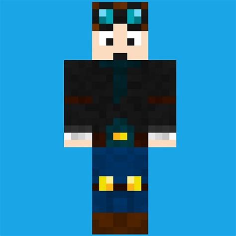 Dantdm Minecraft Skin Posters By Amitdavidov Redbubble