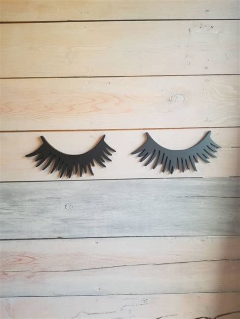 Choose your favorite sleepy eye designs and purchase them as wall art, home decor, phone cases, tote bags, and more! Eyelash Decor, Sleepy Eyes, Eyelash Wood Cutout, Wood ...