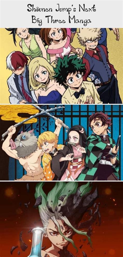 What Are The Big Three Anime