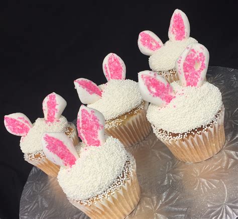 Cc Bunny Ear Cupcakes Our Cupcakery Flickr