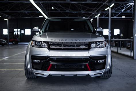 Urban Warrior Customized Gray Range Rover Sport — Gallery
