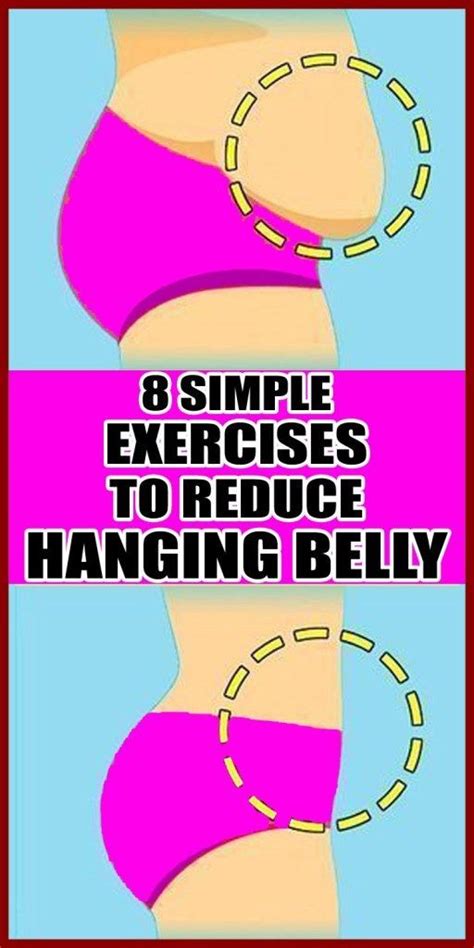 Healthy Living 8 Simple Exercises To Reduce Hanging Lower Belly Fat
