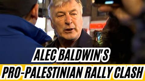 Alec Baldwin S Pro Palestinian Rally Clash Unpacking The Actor S Fiery