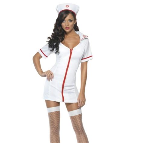 Super Sexy White Four Piece Nurse Outfit Slightly Naughty T Shop