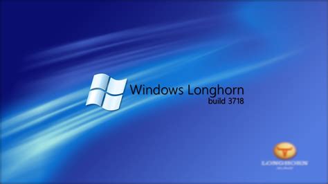 Windows Longhorn Build 3718 Youtube