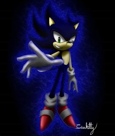 Dark Sonic By Crisskitty On Deviantart