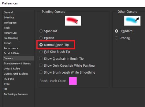 Solved Re Photoshop Brush Outline Disappeared Adobe Community