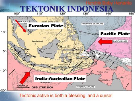 Peta Jalur Lempeng Indonesia