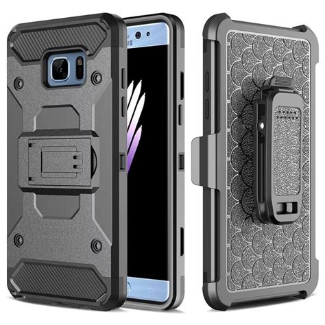 Buy Black Armour Case For Samsung Galaxy S7 Steel