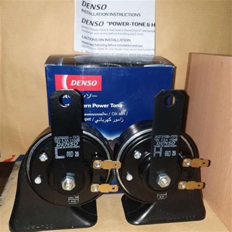 Jual Paket Klakson Keong Denso V Original Plus Kabel Relay Set Mx