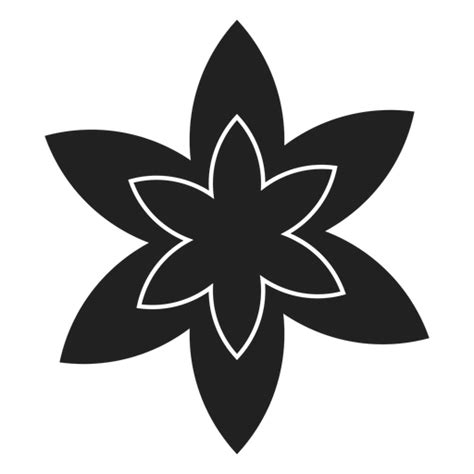 Download Black and white flower vector - Transparent PNG & SVG ...