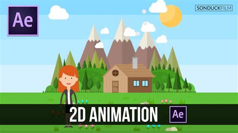 After Effects Cartoon Animation Template